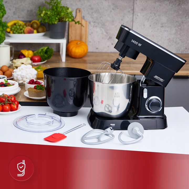 Robot planetarny robot kuchenny mocny czarny MPM MRK-25