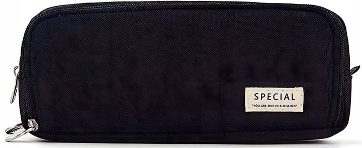 Duży Piórnik Szkolny Saszetka Trzykomorowy Zamek Piórnik do Szkoły + GRATIS