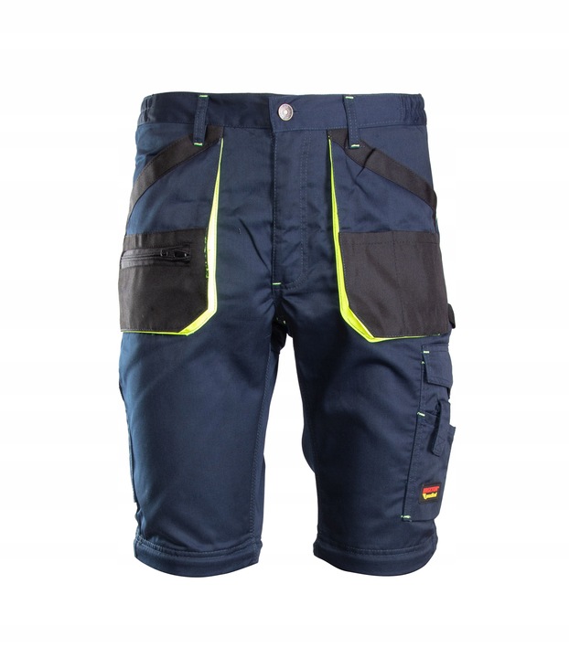 SPODNIE robocze do pasa ODPINANE NOGAWKI 54 Męskie