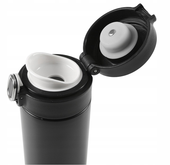 ALTOM KUBEK TERMICZNY TERMOS DO SAMOCHODU PODRÓŻNY WYŚWIETLACZ LCD 420 ML