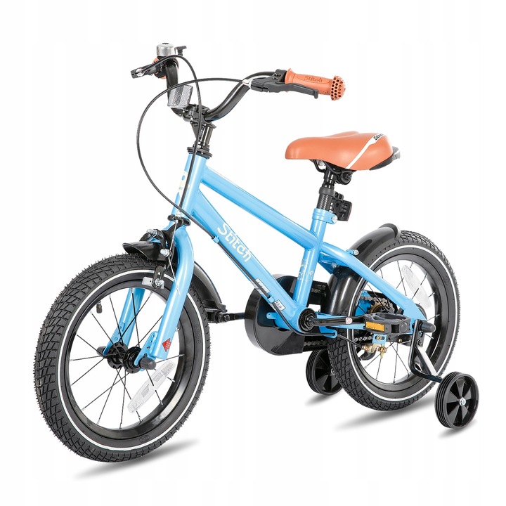 STITCH 16-calowy rower dla dzieci w wieku 4-7 lat Koło treningowe Podwójne