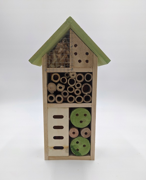 BUDKA LĘGOWA DOMEK HOTEL DLA OWADÓW MOTYLI ziel295