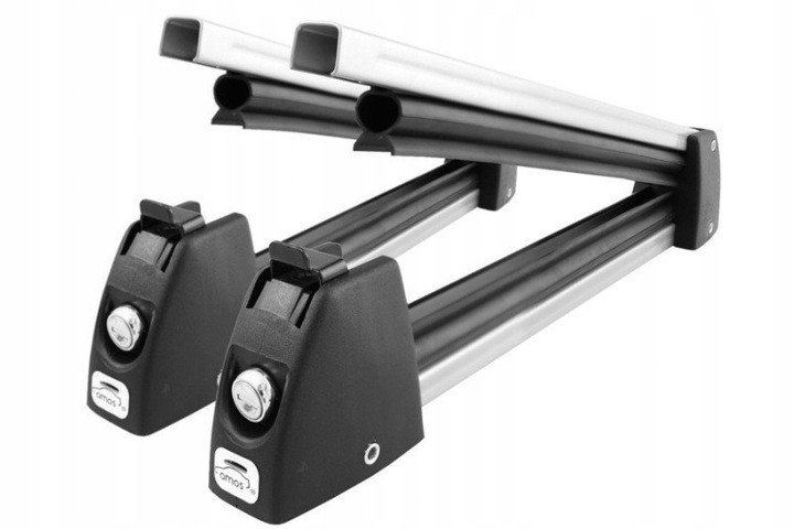 Bagażnik uchwyt narciarski AMOS SKI LOCK 5 na narty 5 par nart 4 deski