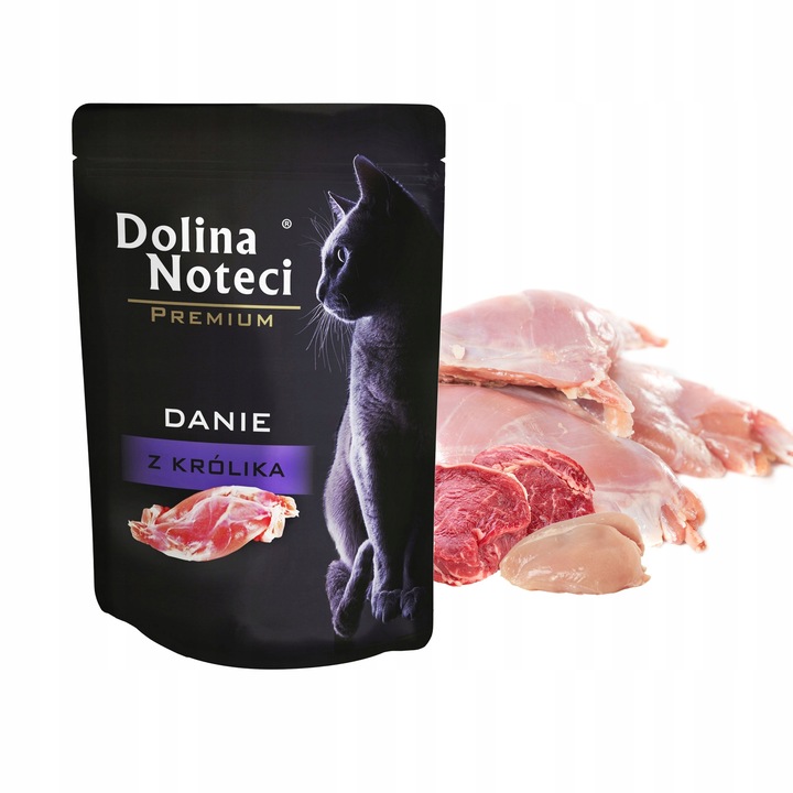 DOLINA NOTECI Premium Danie mokra karma dla kota mix smaków 12 x 85g