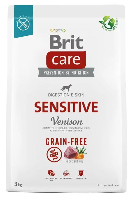 BRIT CARE Grain-Free Sensitive Venison 3kg