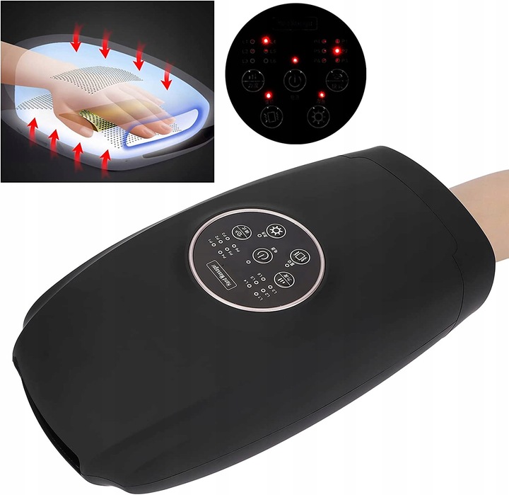 Masażer RĄK ZIMNYCH DŁONI NADGARSTKÓW RZS BÓL UDAR SHAITSU PRESOTERAPIA