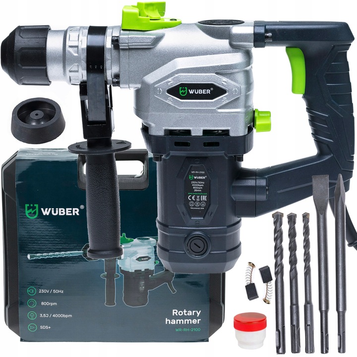 MŁOT UDAROWY MŁOTOWIERTARKA SDS+ DŁUTA WIERTŁA