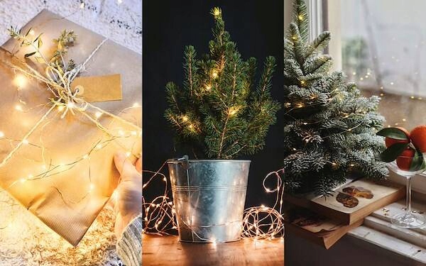 LAMPKI CHOINKOWE Świąteczne 1000 LED Ciepłe Białe 100m Drucik Szpula USB