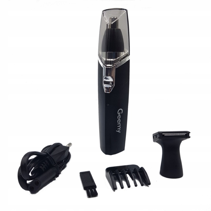 TRYMER MASZYNKA GOLARKA DO NOSA USZU BRODY BRWI GEEMY 2w1 SOLIDNA