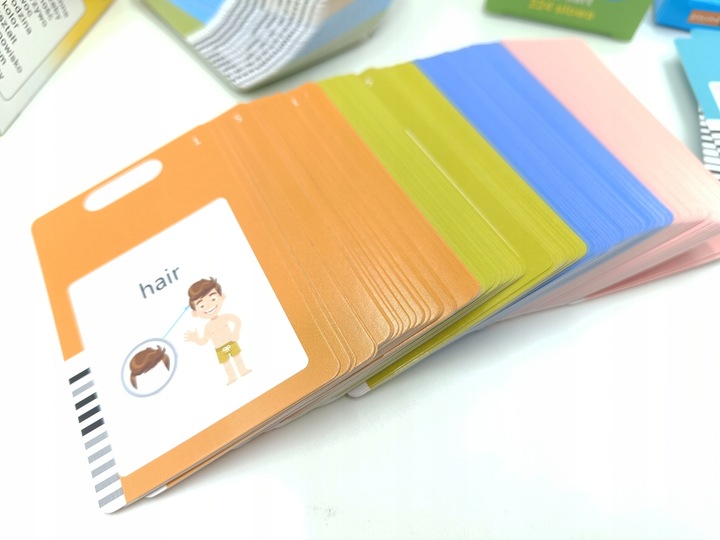 Czytnik Kart Do Nauki słówek POLSKI ANGIELSKI 1020+ SŁÓW TRZY TRYBY JĘZYKÓW