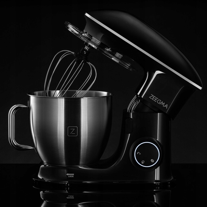 ROBOT kuchenny planetarny WIELOFUNKCYJNY MIKSER 2200W DUŻA misa 6,5L Zeegma