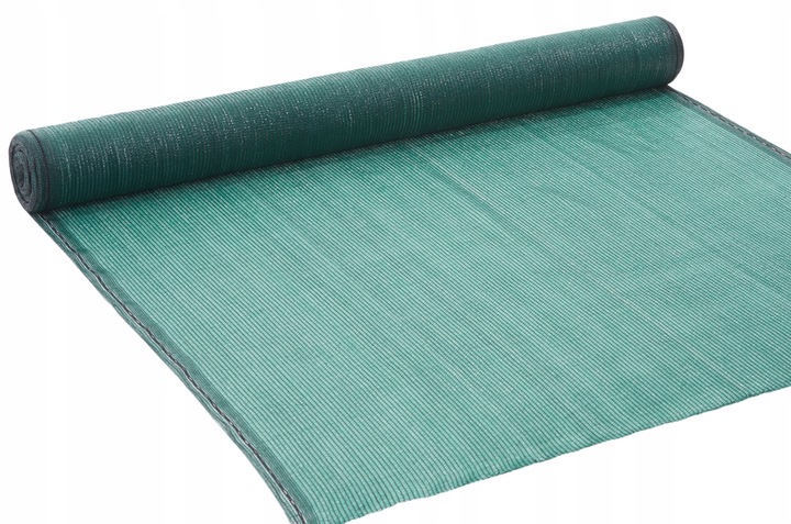 SIATKA CIENIUJĄCA 1,5x50m MASKUJĄCA OSŁONA 80g NA OGRODZENIE PŁOT 75% +UV