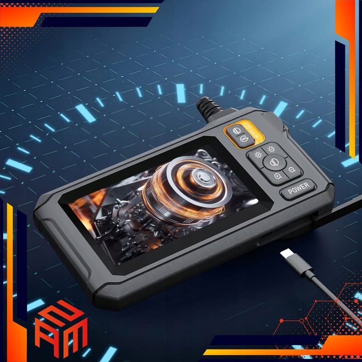 Kamera Endoskopowa Inspekcyjna 1080p 5m Bezprzewodowa Przemysłowa Zestaw