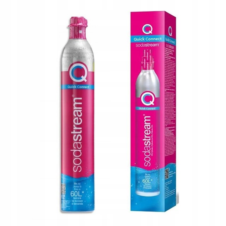 NABÓJ SODASTREAM BUTLA CO2 QUICK CONNECT TERRA DUO ART NOWA
