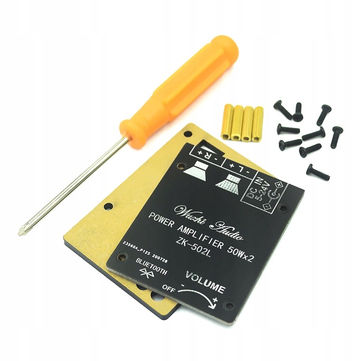 Wzmacniacz 2x50W BT 5.0 Bluetooth HIFI Stereo