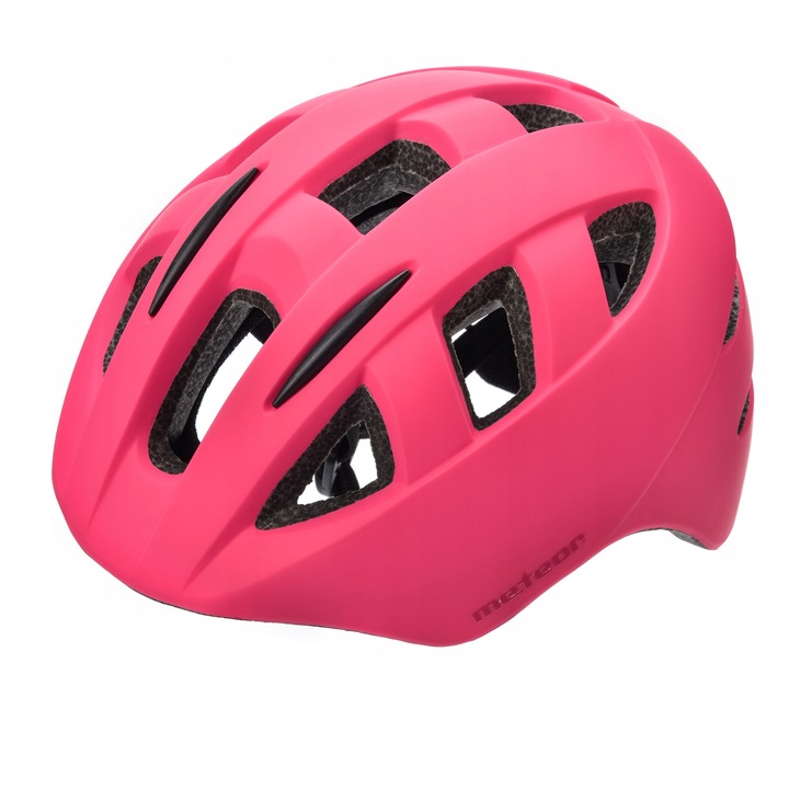 KASK ROWEROWY METEOR PNY11 S 43-48 IN-MOLD różowy