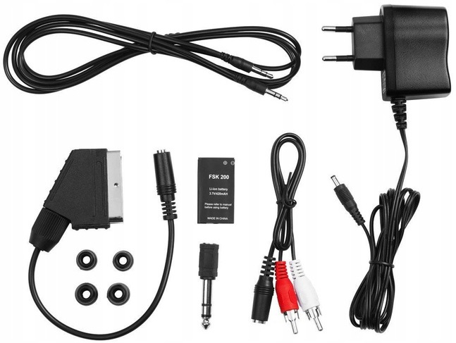 SŁUCHAWKI BEZPRZEWODOWE DLA SENIORA DO TV APARAT SŁUCHOWY DLA BABCI DZIADKA