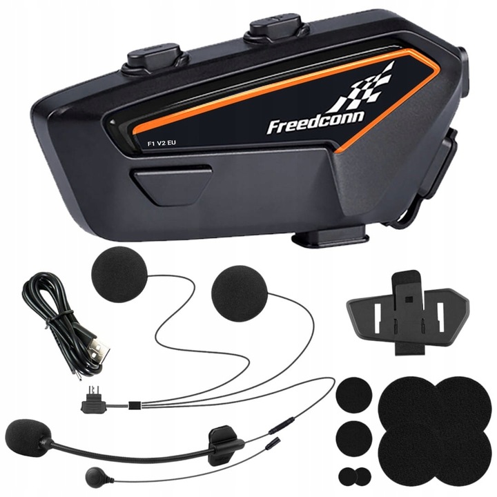 Interkom Motocyklowy F1 V2 Bluetooth