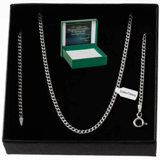 SREBRNY NASZYJNIK PANCERKA 60 cm/2 mm PRÓBA 925 BIŻUTERIA DLA NIEGO FACETA