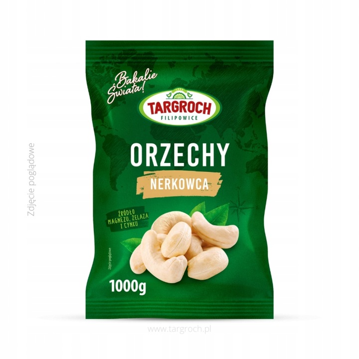 ORZECHY NERKOWCA CAŁE ORZECHY 1KG - TARGROCH