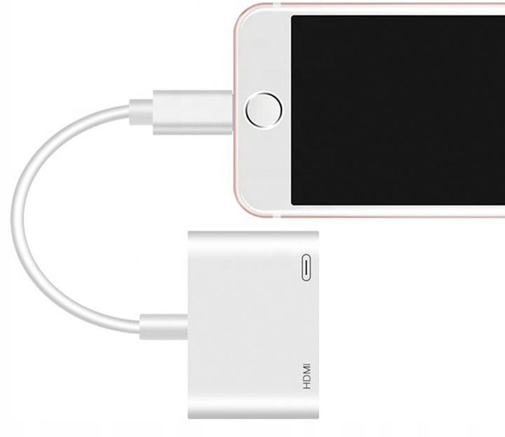 PRZEJŚCIÓWKA ADAPTER Lightning HDMI do iPhone iPad