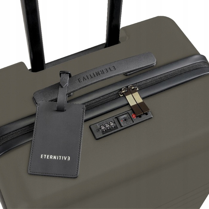 ETERNITIVE Walizka średnia, Poliwęglan & ABS, Koła 360°, Zamek TSA, 64L