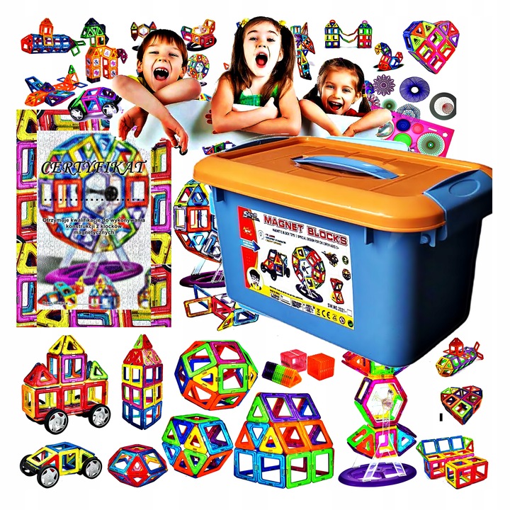 Zestaw Klocków Magnetycznych – Rozwój Kreatywności I Zabawa W Jednym!