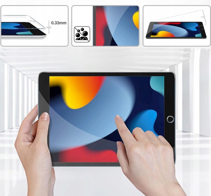 ETUI POKROWIEC DO APPLE IPAD 10.2 GEN 9 2021 + SZKŁO HARTOWANE NA EKRAN