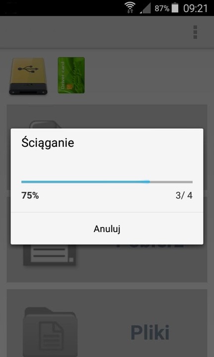 Czytnik karty kierowcy USB-C do telefonu z PROGRAMEM