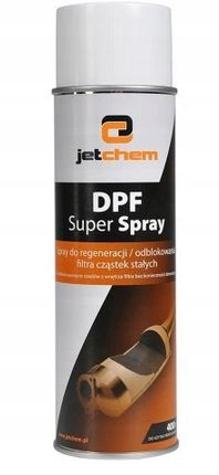 Środek do czyszcz. filtrów DPF. JETCHEM DPF SUPER SPRAY 400ml /z sondą/