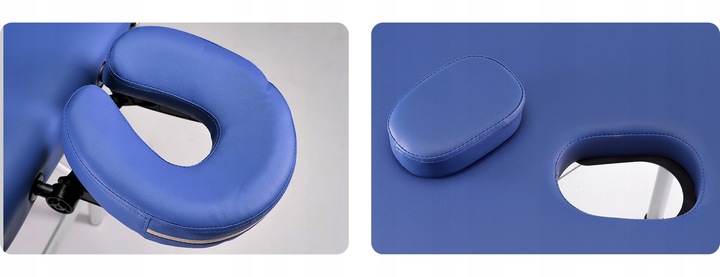 ŁÓŻKO STÓŁ DO MASAŻU SKŁADANY ALUMINIOWY 3 SEGMENTY ADELE PIANKA 5CM HABYS