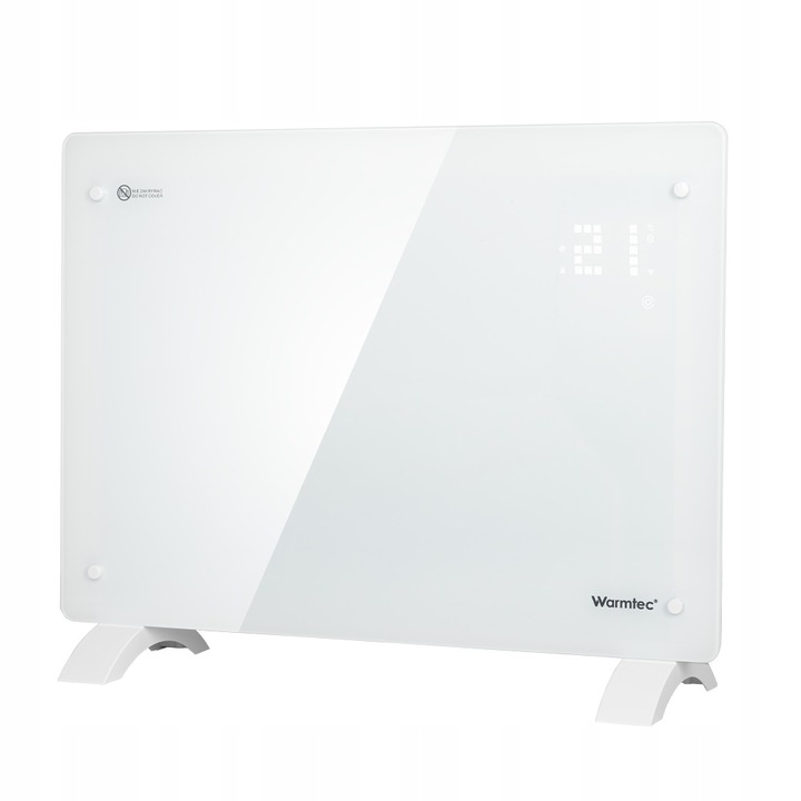 Grzejnik elektryczny ścienny szklany energooszczędny 1,5 kW WiFi EGW-15B