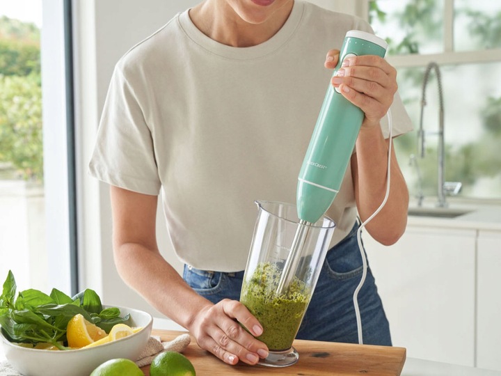 Blender ręczny SilverCrest SSMS 600 E3 Miętowy