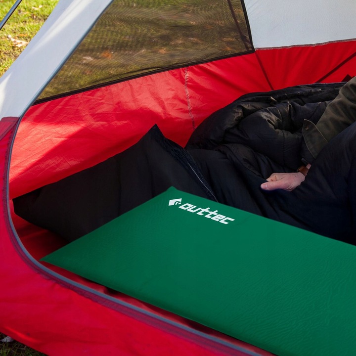 MATA SAMOPOMPUJĄCA KARIMATA DMUCHANA TREKKINGOWA 180X53CM OUTTEC