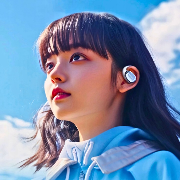 Słuchawki bezprzewodowe ZAUSZNE SANSUI W93 ENC dwa mikrofony BLUETOOTH 5.4