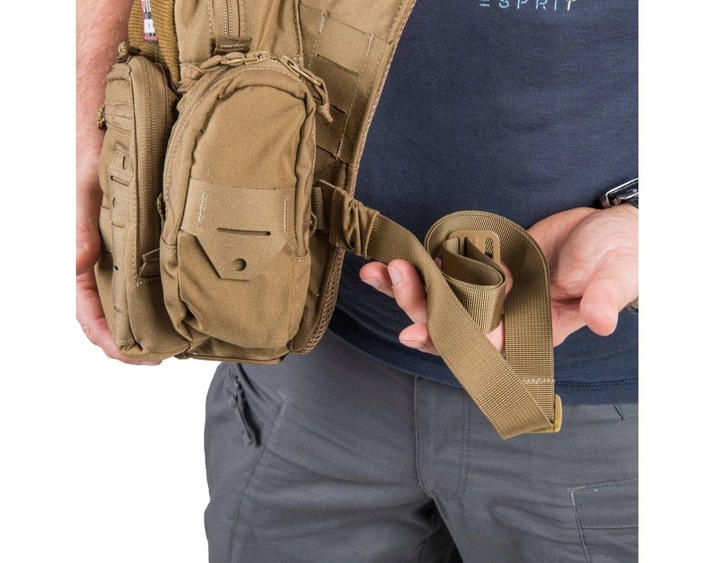 Torba na ramię turystyczna taktyczna Helikon EDC Side Bag Adaptive Green