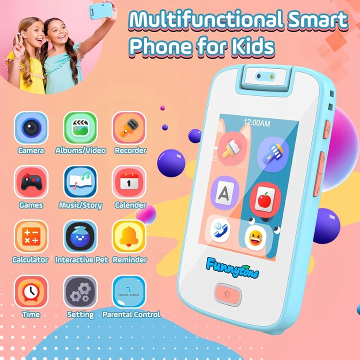 Smartfon Dla Dzieci z Kamerą i Grami - Nauka i Zabawa!