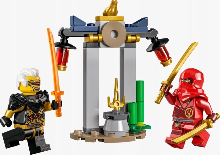 LEGO Ninjago Pakiet bojowy robota Jaya 71805 + Bitwa Kaia i Raptona 30650
