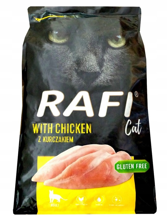 KARMA SUCHA DLA KOTA RAFI KURCZAK 7kg