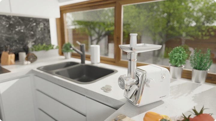 PROFESJONALNA MASZYNKA ELEKTRYCZNA DO MIELENIA MIĘSA Berdsen 550 - 1200W