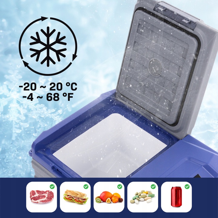 LODÓWKA METEOR NL9 KOMPRESOROWA TURYSTYCZNA SAMOCHODOWA NA PIKNIK NA RYBY