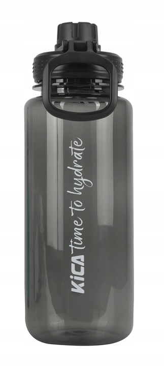 Zestaw Sportowch Butelek Na Wodę KiCA Eko Czarne