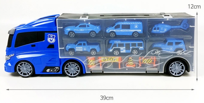 DUŻY TRANSPORTER DLA RESORAKÓW AUTKA POLICYJNE TIR Wyrzutnia Ciężarówka