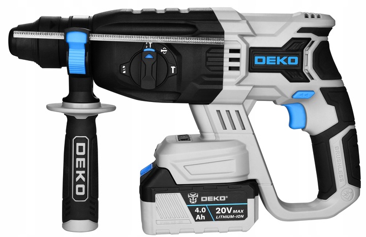 MŁOT UDAROWY MŁOTOWIERTARKA AKUMULATOROWA UDAR SDS+ AKU WIERTŁA DEKO 3J