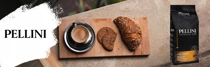 Kawa ziarnista PELLINI ESPRESSO BAR VIVACE 1kg | renomowana włoska palarnia