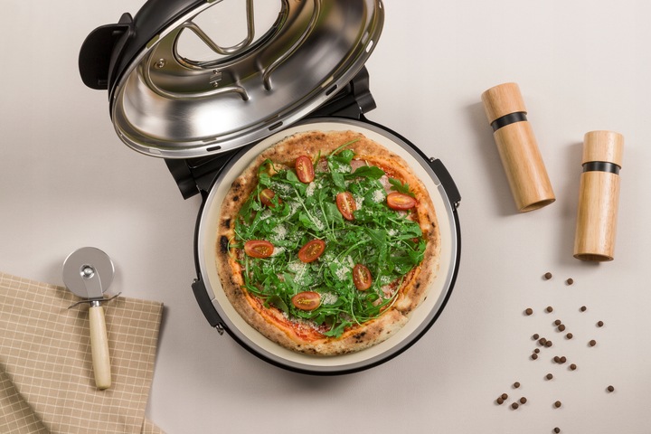 PIEC DO PIZZY 400°C Kamienny Domowy piecyk PIZZA PIECYK 1200W Termostat