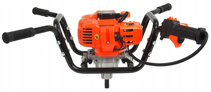 WIERTNICA GLEBOWA ŚWIDER SPALINOWY 2-OSOBOWY + 3 WIERTŁA 10/15/20CM + OLEJ