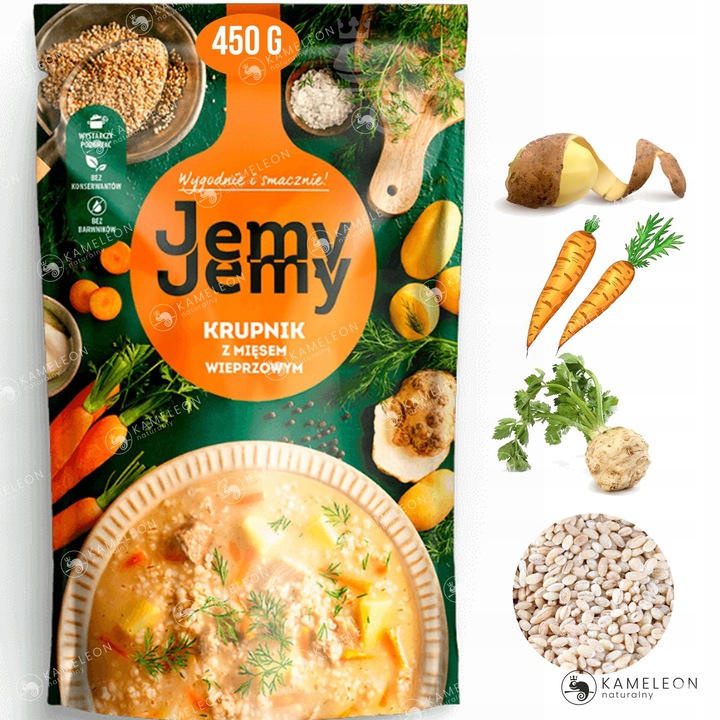 JEMY JEMY ZUPY TRADYCYJNE gotowe danie zupa ZESTAW 10sztuk MIX SMAKÓW 4,5KG