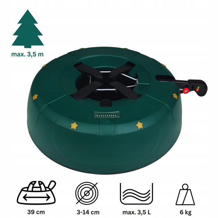 Stojak Choinkowy Zielony Kamai SELECT 3.5