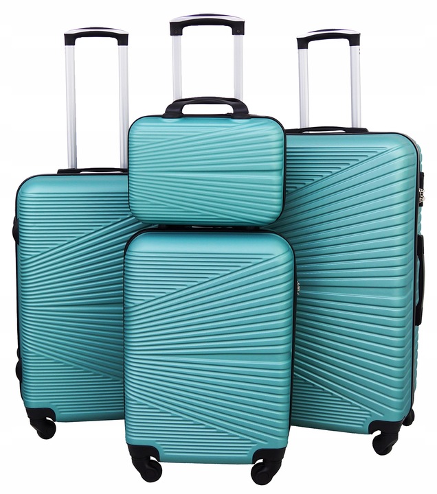 ZESTAW WALIZEK 4w1 WALIZKA PODRÓŻNA NA KÓŁKACH GRAVITT 1203